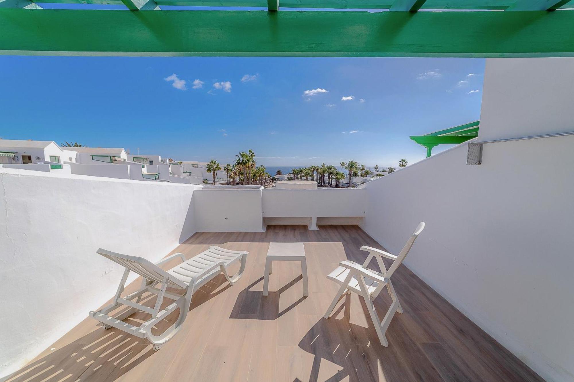 Fantastico Apartamento Con Terraza Y Vistas Al Mar Costa Teguise Exteriör bild