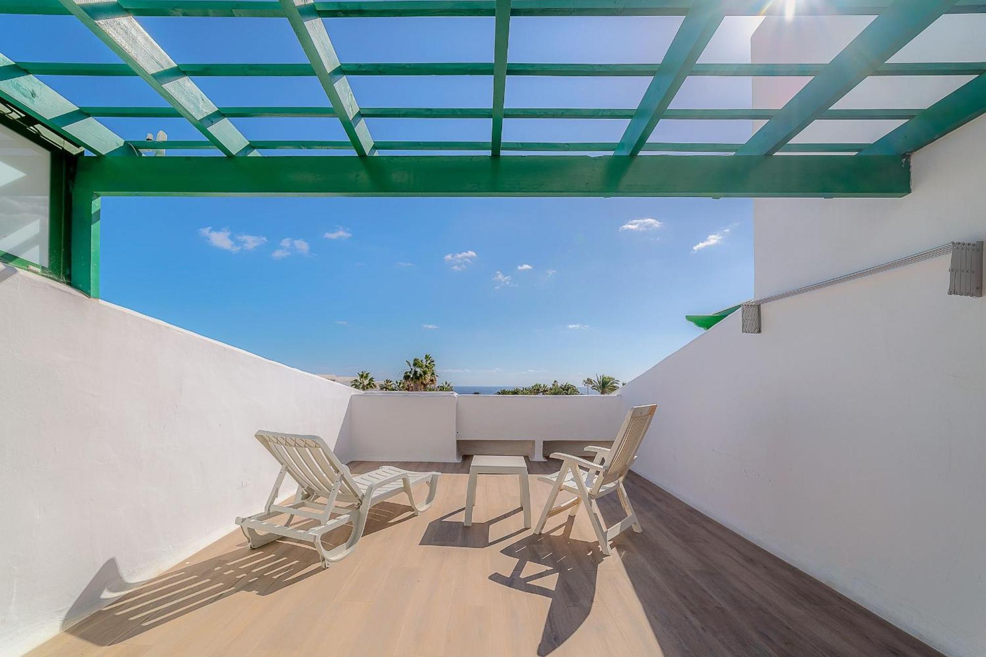 Fantastico Apartamento Con Terraza Y Vistas Al Mar Costa Teguise Exteriör bild
